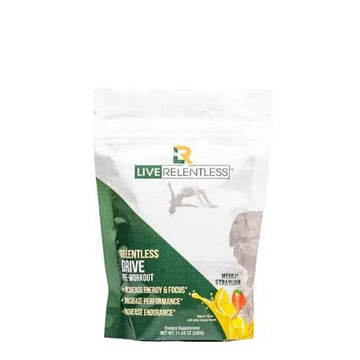 Live Relentless by Tim Kennedy, Drive Pre-Workout, Merica's Strawlemon, 30 Servings