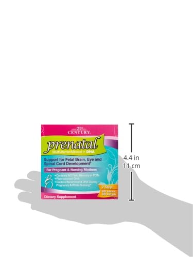 PreNatal Multivitamin + DHA 60 Tablets and 60 Softgels Kit