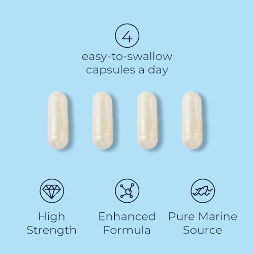 Reverse Life Marine Collagen Capsules 1200mg – with Hyaluronic Acid & Vitamin C + Q10 Reverse Life