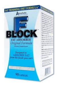 Absolute Nutrition FBlock Xtra Fat Absorber, Diet Formula, 90 Capsules