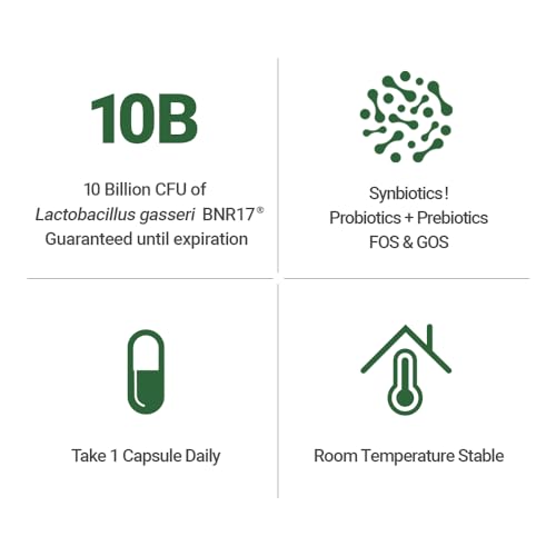 AceBiome BNRThin S30, Lactobacillus Gasseri BNR17, 10 Billion CFU Guaranteed