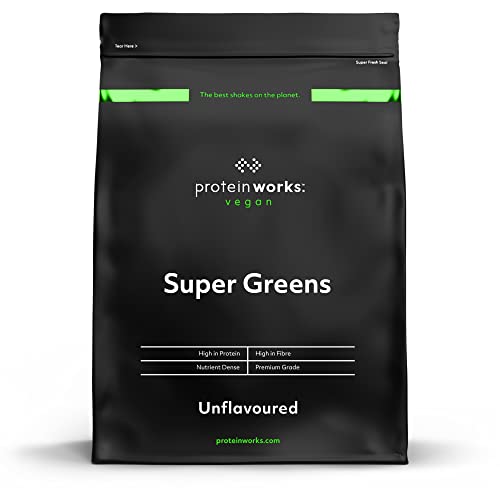 Protein Works Super Greens Powder | Nutrient Dense Detox Shake | Supports Immune System