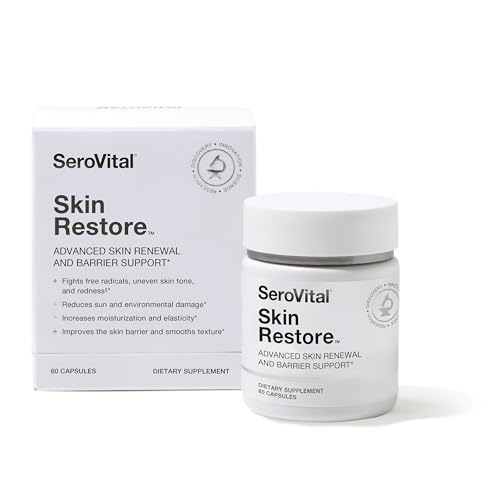 SeroVital Skin Restore, Healthy Skin Supplement with Ceramides and Hyaluronic Acid