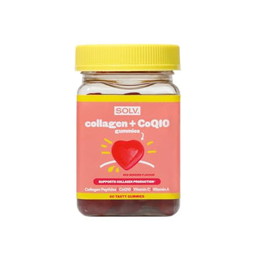 Collagen Peptides CoQ10 Vitamin Gummies. Vitamins A C Supplement, Biotin. Supports Collegen