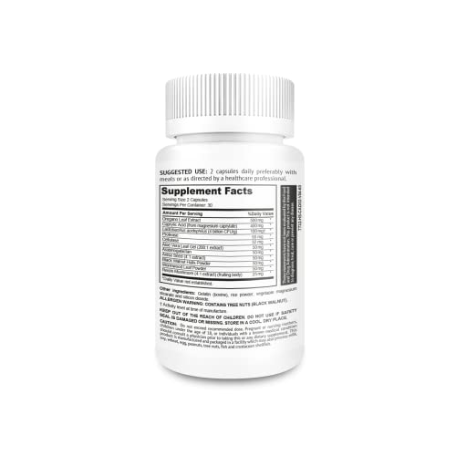NutraBlast Feminine Balance Complex (60 Capsules) | Vaginal Detox & Cleanse Probiotics