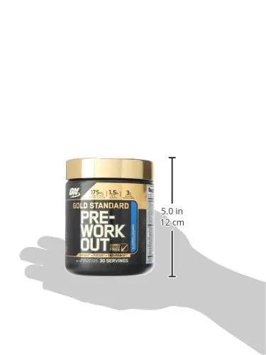 Optimum Nutrition Gold Standard Pre-Workout with Creatine, Beta-Alanine, and Caffeine for Energy, Flavor: Blueberry Lemonade, 30 Servings