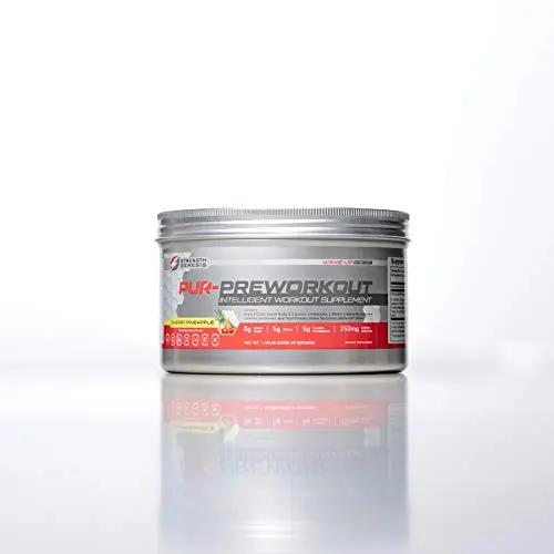 Strength Genesis Preworkout Women Fat Burn Caffeine Powder BCAA Energy Creatine