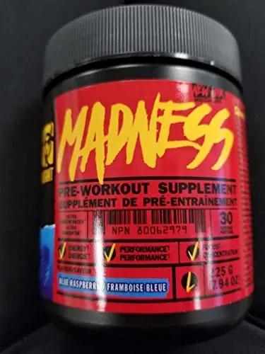 Mutant | Madness and Madness All-in | Double Pre-Workout Bundle | Fruit Punch and Melon Candy | Branded Stainless Steel Shaker | 30 Serving + 18 Serving