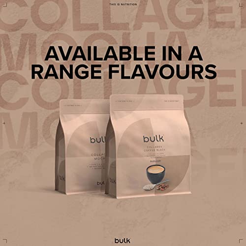 Bulk Collagen Coffee, High Protein, Black, 500 g Bulk