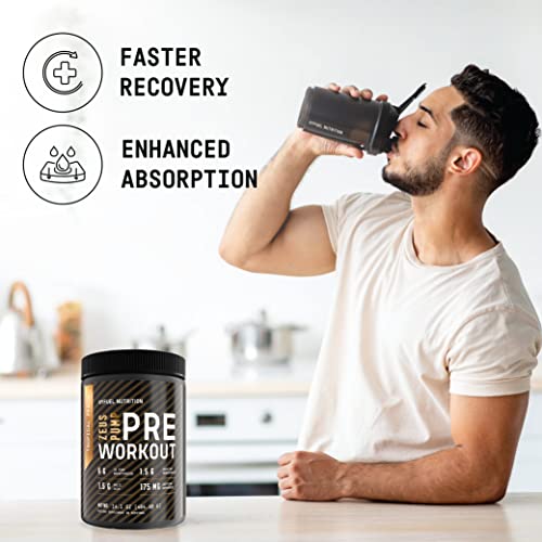 Hyfuel Nutrition Zeus Pump Pre Workout - Pump Focus Energy Power - 3D Pump Breakthrough Hyfuel Nutrition