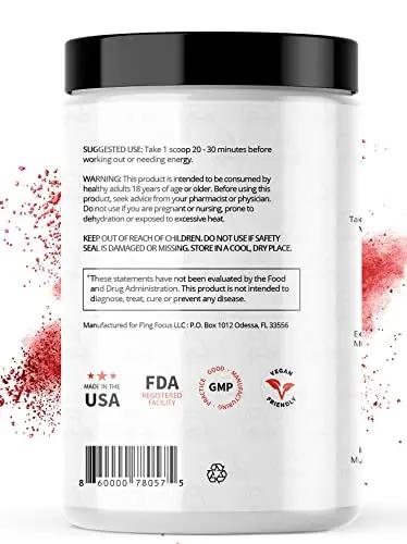 F'ing Workout - Explosive Pre-Workout Supplement (Sour Peach Rings)