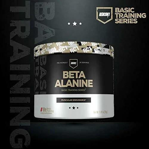 REDCON1 Beta Alanine Preworkout - Keto Friendly Pre Workout Supplement with Beta Alanine - Stimulant + Caffeine Free Pre Workout for Muscle Endurance (30 Servings)