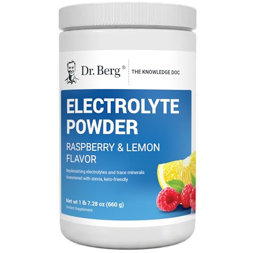 Dr. Berg Hydration Keto Electrolyte Powder - Enhanced w/ 1,000mg of Potassium