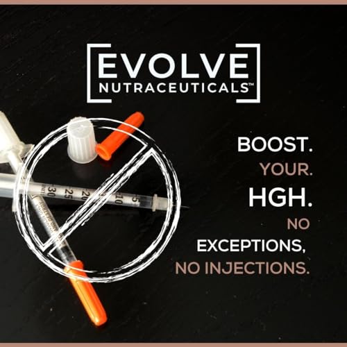 Evolve Nutraceuticals HGH Booster (150 Count) Anti-Aging, Increase Stamina and Energy Evolve Nutraceuticals