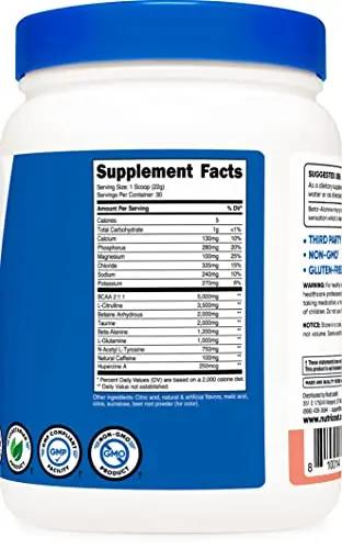 Nutricost Intra-Workout Powder, 30 Servings (Pink Lemonade) - Non-GMO, Gluten Free, Intraworkout Supplement