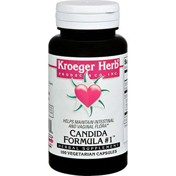 Kroeger Herb Candida Formula #1 100 Vcap Kroeger Herb Products