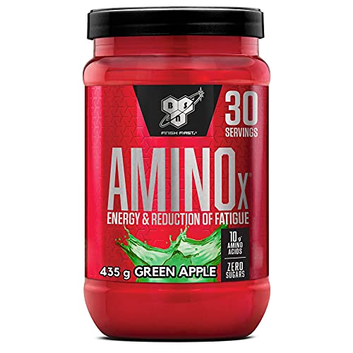 BSN Nutrition Amino X Supplement with Vitamin D, Vitamin B6 and Amino Acids, Green