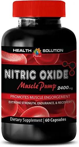 Muscle Pump pre Workout - Nitric Oxide 2400mg Muscle Pump, Extreme Strength