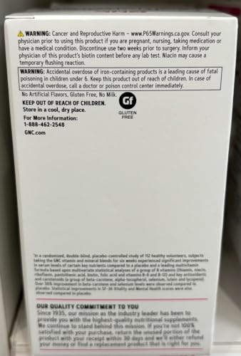 GNC Women's Ultra Mega Multivitamin | Supports Overall Health and Wellness in Women GNC