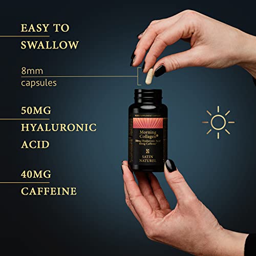 Marine Collagen - 60 Capsules of Type 1 Hydrolysed Marine Collagen SatinNaturel