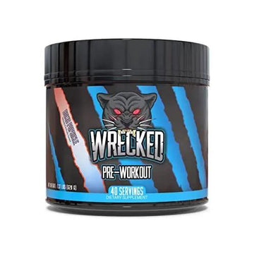 Huge Supplements Wrecked Pre-Workout, 30G+ Ingredients Per Serving to Boost Energy