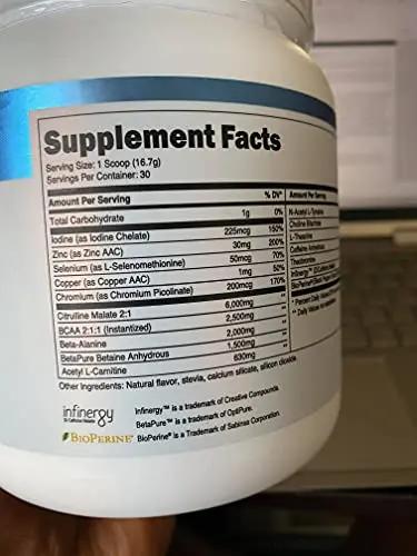Transparent Labs Lean Pre-Workout, BCAA, Amino Acids, Keto Friendly, Energy Powder Transparent Labs