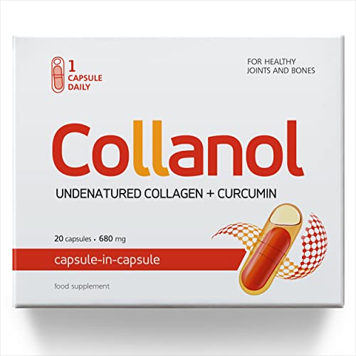 Collanol - Innovation in The Care of Healthy Joints - Liquid Formula in a Double Capsule 3D Collagen Collanol