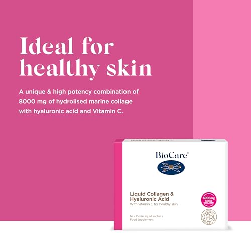 BioCare - Liquid Collagen & Hyaluronic Acid - 14 x 15 ml sachets BIOCARE