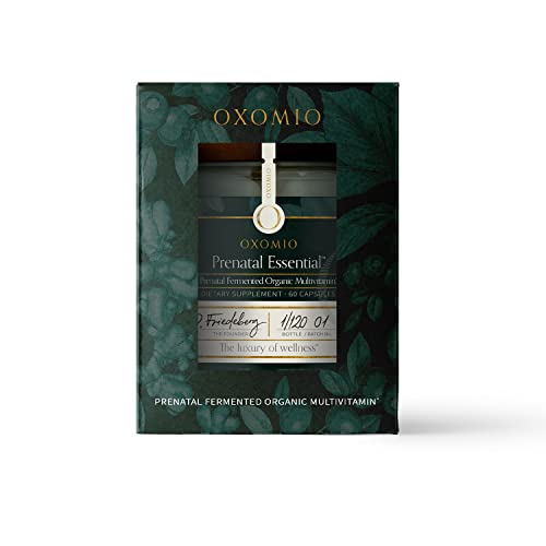 OXOMIO - Prenatal Essential - Prenatal Fermented Organic Multivitamin Higher bioavailability