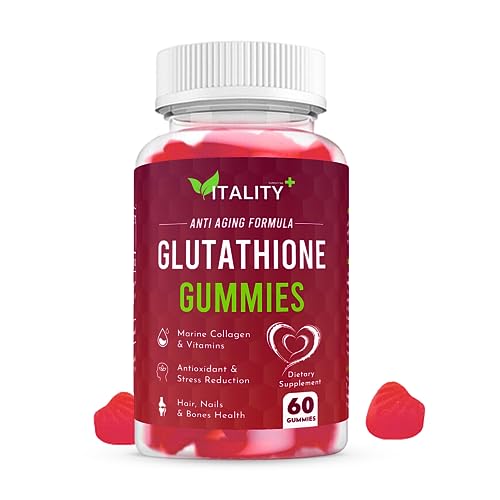Glutathione Gummies | with Marine Collagen | 1050mg per Serving | Antioxidant Support Sunshyne