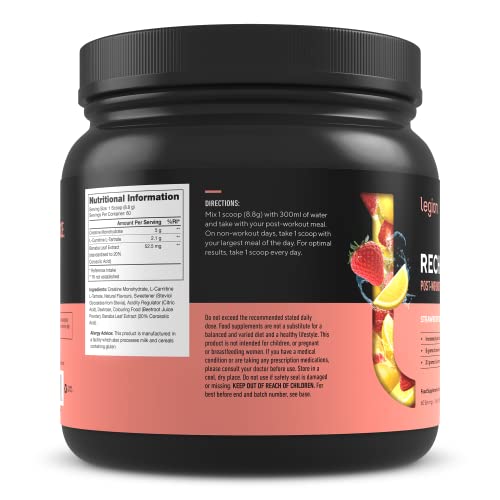 Legion Recharge Post Workout Supplement - All Natural Muscle Builder & Recovery Drink Legion