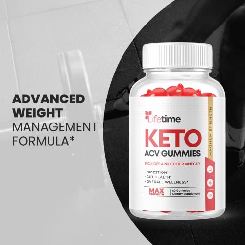 Lifetime Keto Gummies - Vegan, Non GMO - Lifetime ACV Keto Gummies with Apple Cider Ark Labs
