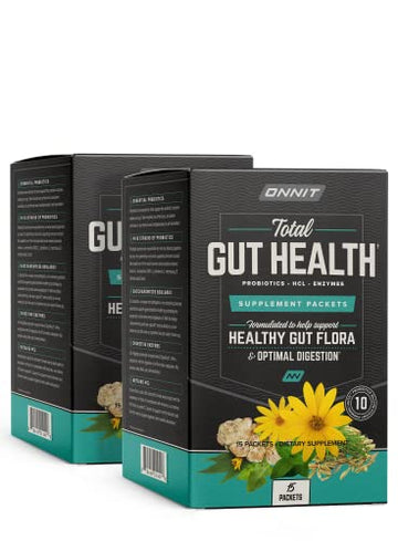 ONNIT Total Gut Health - Complete Probiotics & Digestive Enzyme Supplement