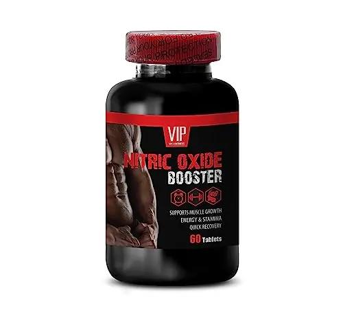 muscle pills - NITRIC OXIDE PRE WORKOUT 2400MG - nitric oxide supplements for men, muscle relaxer pills for the back pain, recovery supplement post workout, muscle builder for men 1 Bottle 60 Capsules