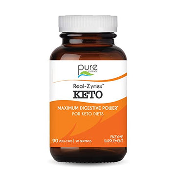 Real-Zymes™ KETO Digestive Enzymes Supplement with Probiotics for Better Digestion