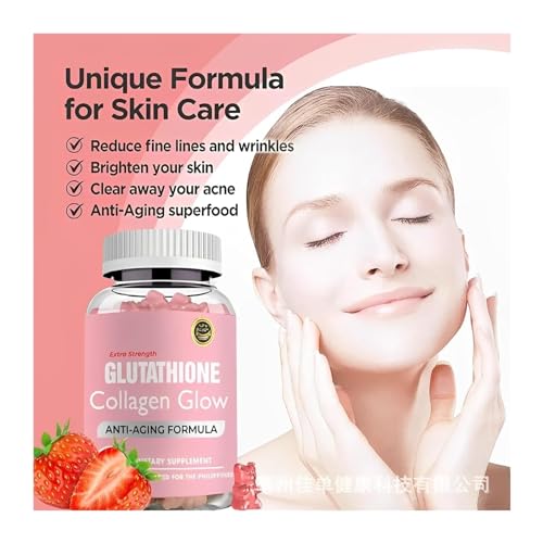Glutathione Skin Care, Gummies Collagen,Glutathione Collagen Gummies, for Skin Care VULCCI