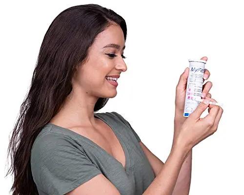 pH and Prebiotic Nitric Oxide Test Strip by MyFitStrip - Track and Monitor Saliva Alkalinity and Prebiotic Nitrate for a Healthy Oral Microbiome - 25 Self Care Saliva Strips