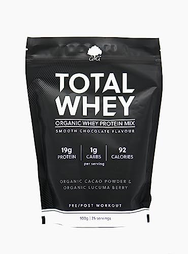 Total Whey | Organic Whey Protein Powder | Whey from Grass-fed Cows | 500g Powder