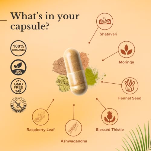 Freshly Moms Healthy Organic Lactation and Postpartum Support | Increased Breast Milk Freshly Moms