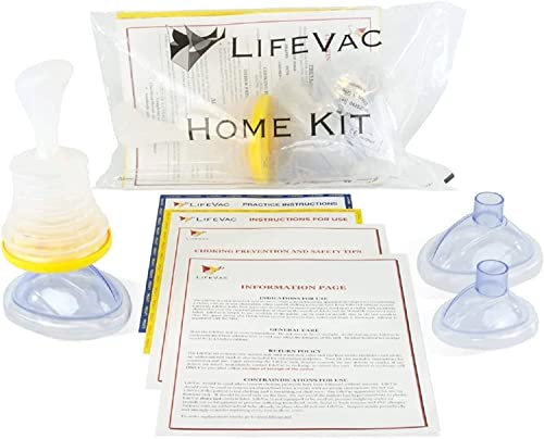 LifeVac Choking Rescue Device for Kids and Adults | Portable Airway Assist