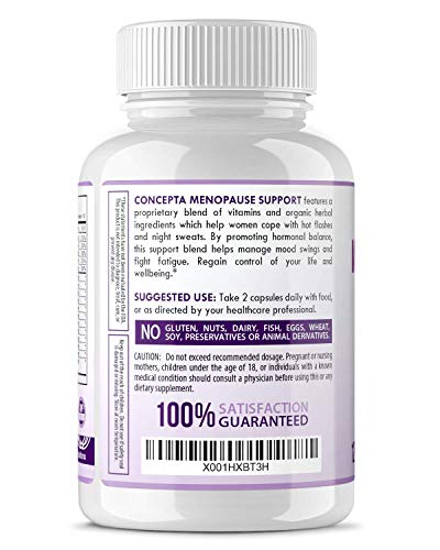 Menopause Relief Supplement Weight Management - Natural Support & Energy, Hormonal Concepta Solutions
