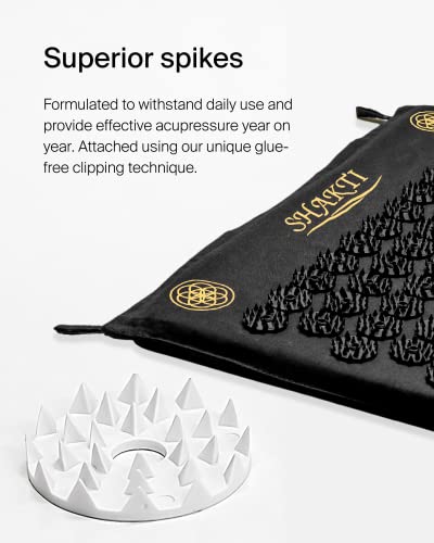 ShaktiMat Acupressure Mat Original Level, Organic Cotton GOTS Certified, HSA/FSA ShaktiMat