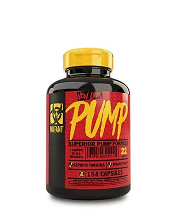 Mutant Pump – Pre-Workout Capsules, Gives You The Insane Pump You Demand