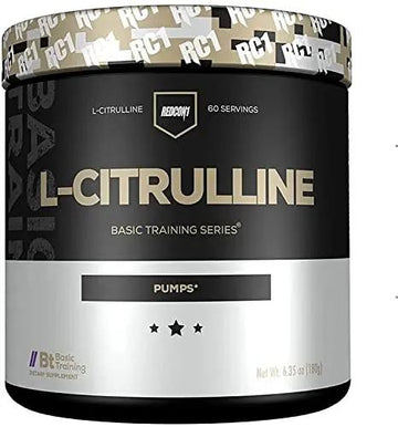 REDCON1 L-Citrulline Pump Formula - Keto Friendly & Gluten Free Nitric Oxide Boosting