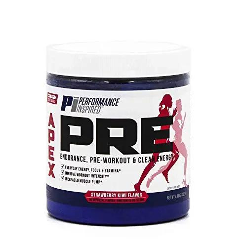 PERFORMANCE INSPIRED Nutrition - APEX Pre Workout Powder - Increase Energy & Endurance