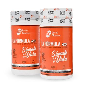 RG LIFE & NUTRITION - Weight Loss Pills, Energy Booster and Fat Burner with Magnesium