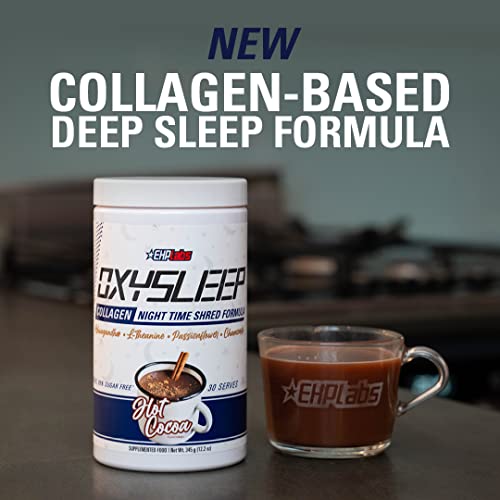 EHPlabs OxySleep Collagen Peptides Powder Night Time Shred EHP LABS