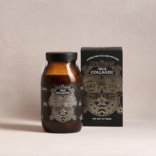 Ancient + Brave True Collagen 200g - Grass-Fed Bovine Collagen Powder - 100% Hydrolysed Collagen Peptides (Type 1) Ancient + Brave
