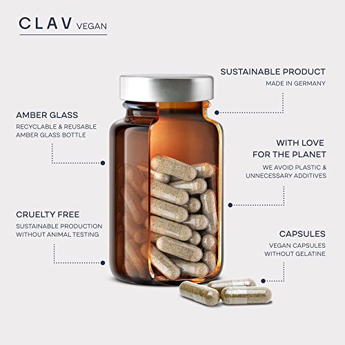 CLAV® Siberian Ginseng - 900mg Eleuthero Root Powder - Energy Supplement CLAV