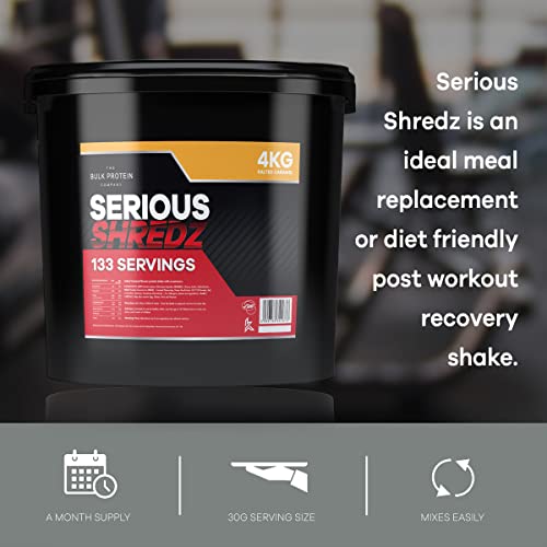 The Bulk Protein Company – Serious Shredz – Diet Whey Protein Powder – Contains L-Carnitine L